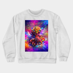 Underwater Paradise Polkadoctopus Crewneck Sweatshirt